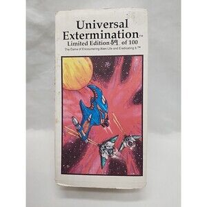 Universal Extermination Limited Edition 59/100 Board Game Complete